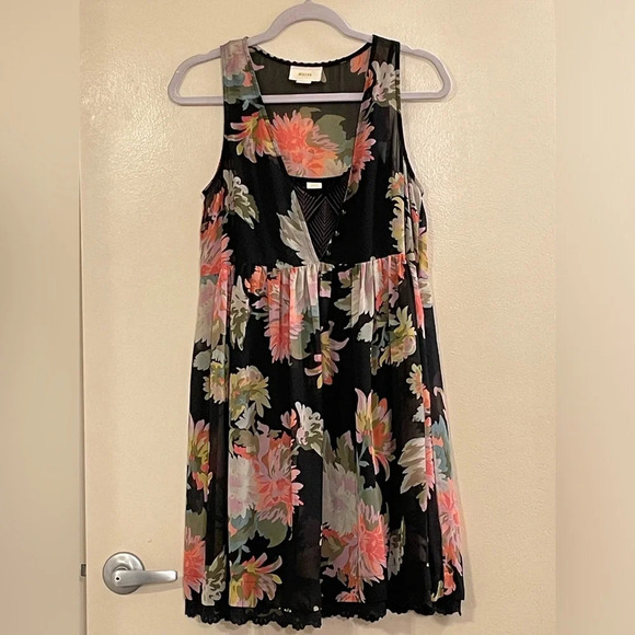 MAEVE by ANTHROPOLOGIE Violetta Floral Dress - Picture 4 of 13